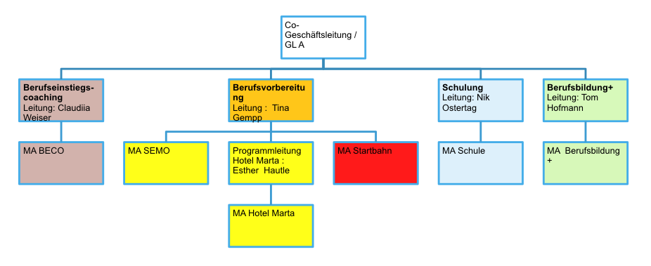 Impulsis Aufbauorganisation